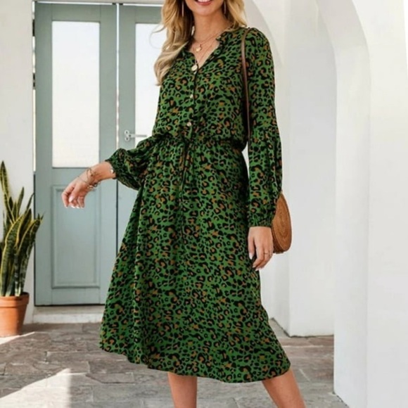 Beautiful Kimber Leopard Dress - Picture 3 of 13